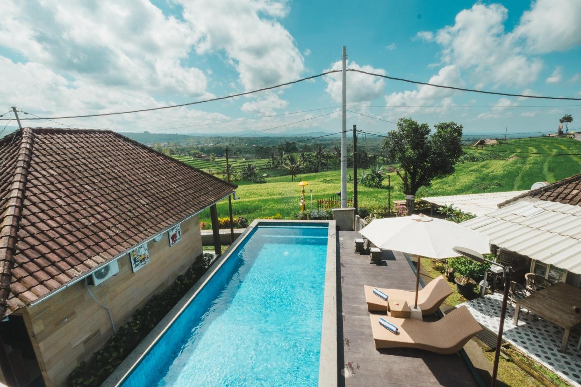 Bhuana Agung Villa And Restaurant Jatiluwih Dış mekan fotoğraf